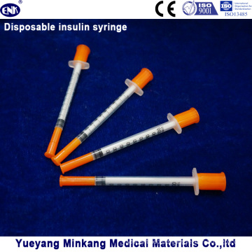 Einweg-1-cc-Insulinspritzen 0,5-cc-Insulinspritzen 0,3-cc-Insulinspritzen (ENK-YDS-044)